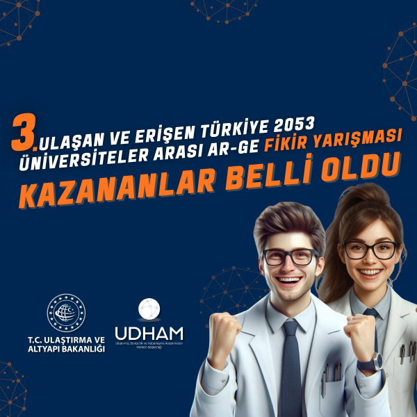 3. Ulaşan ve Erişen Türkiye 2053 Üniversiteler Arası Ar-Ge Fikir Yarışmasında Kazananlar Belli Oldu!